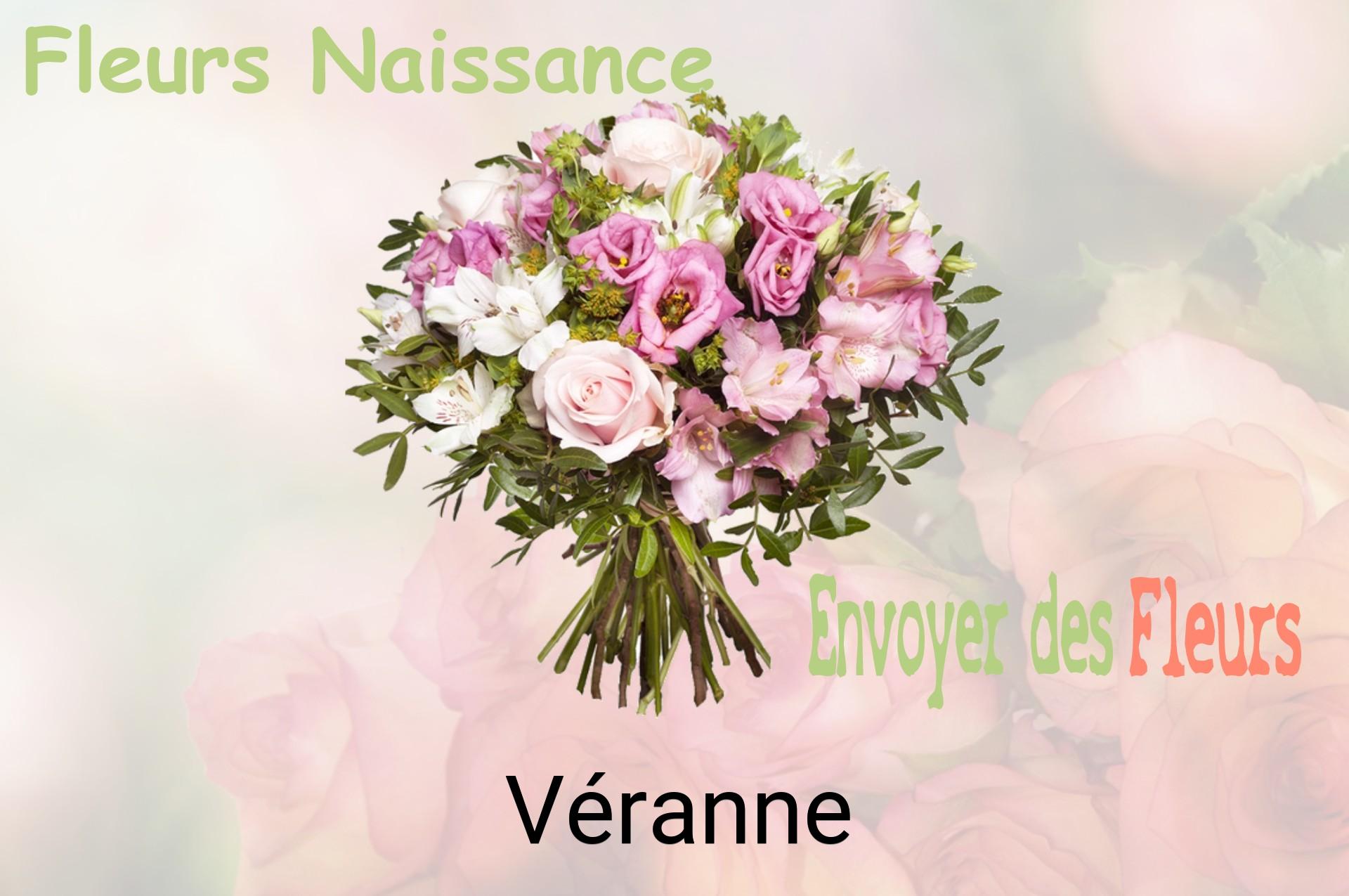 Bouquet de fleurs de naissance livré à Véranne